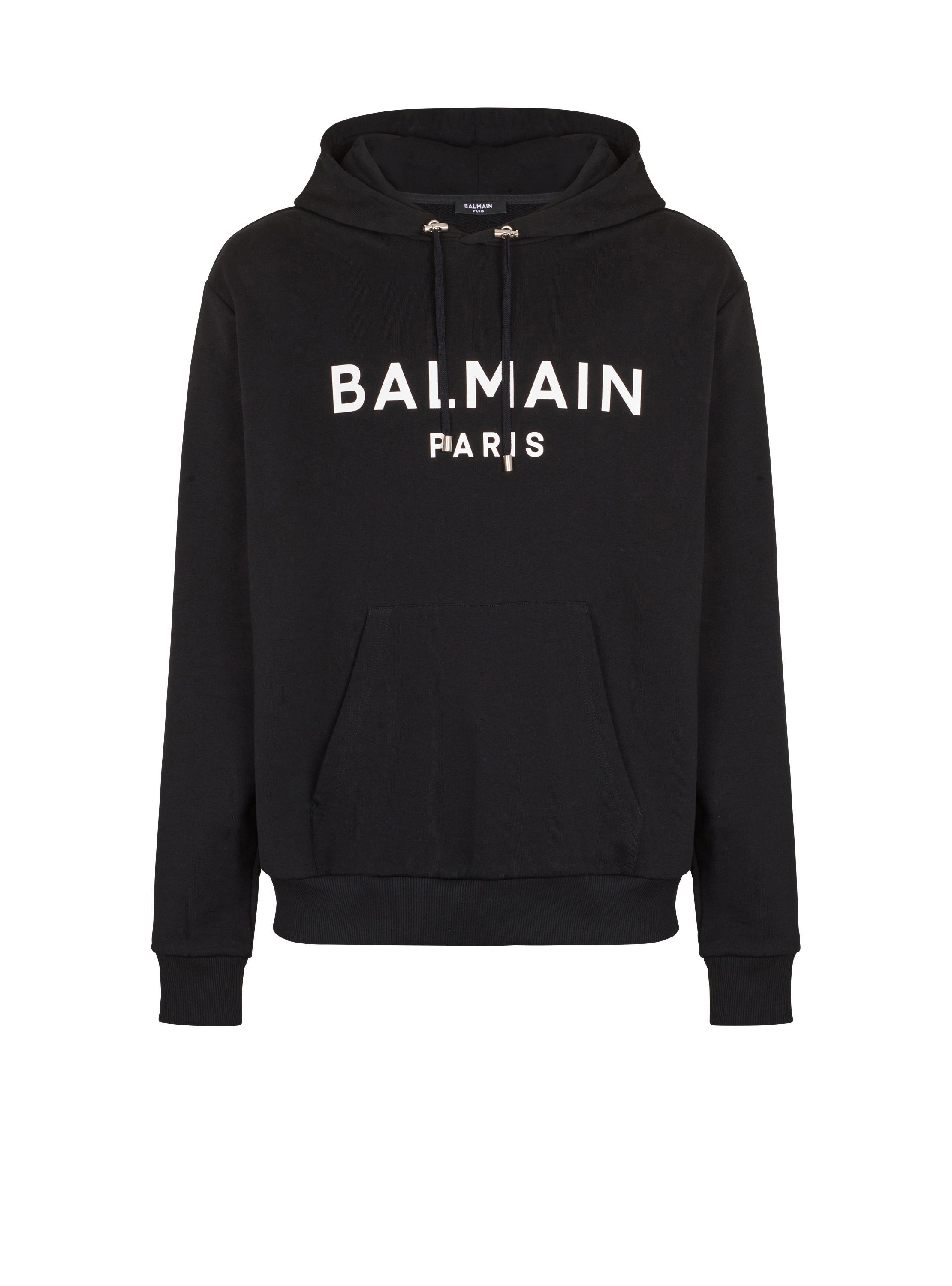 Printed Balmain Paris hoodie Product Image