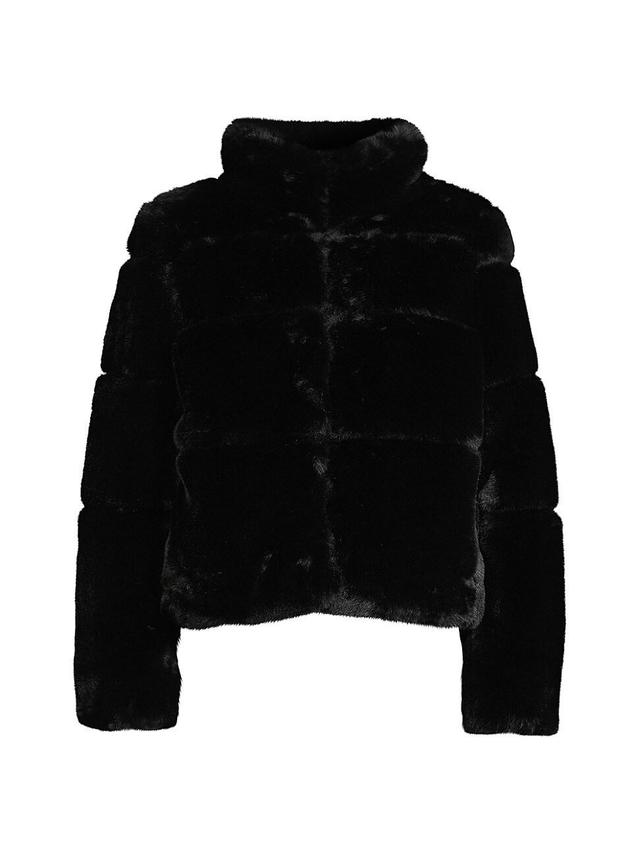 Womens Riviera Faux Fur Coat Product Image