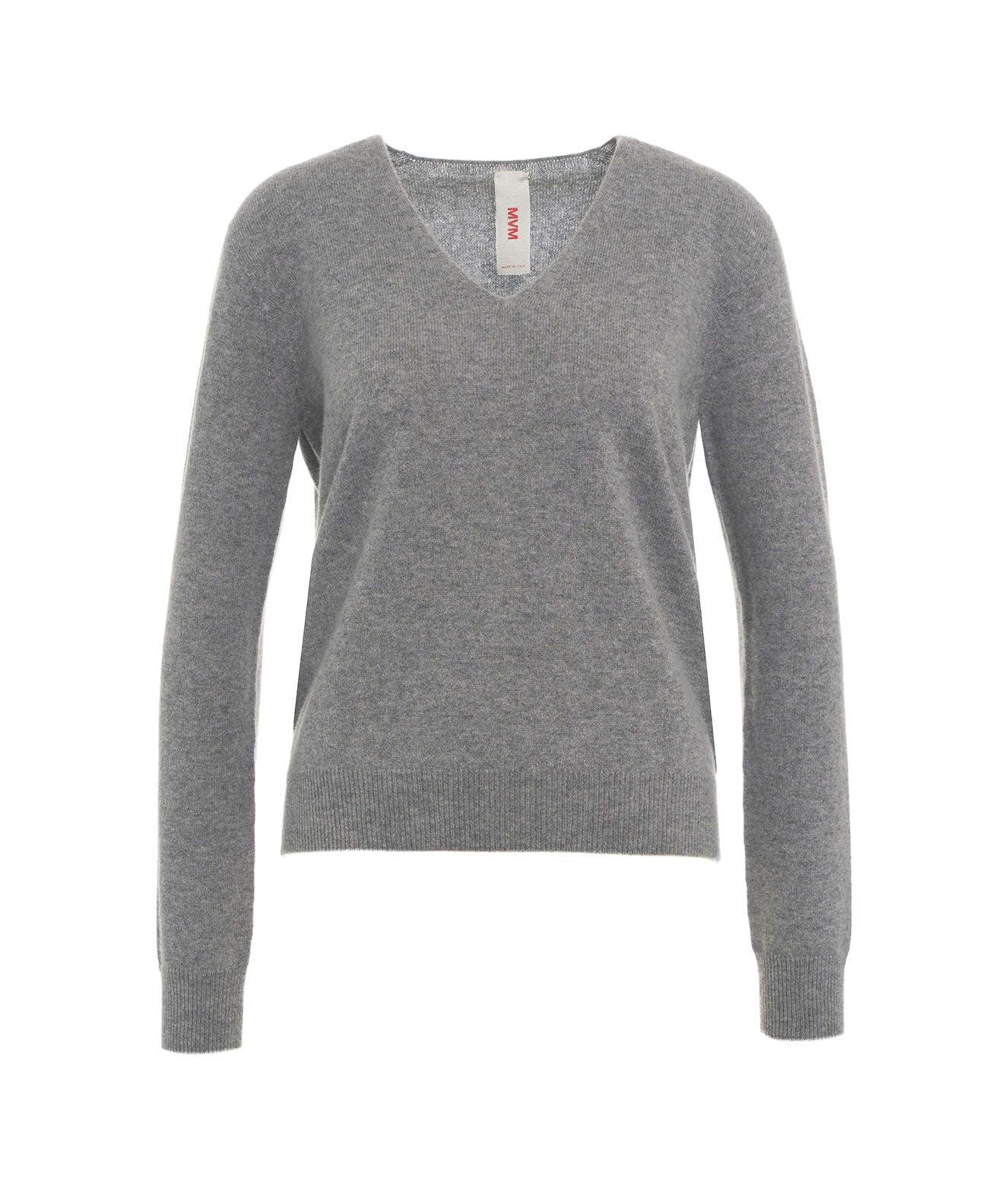 Cashmere knit sweater Product Image