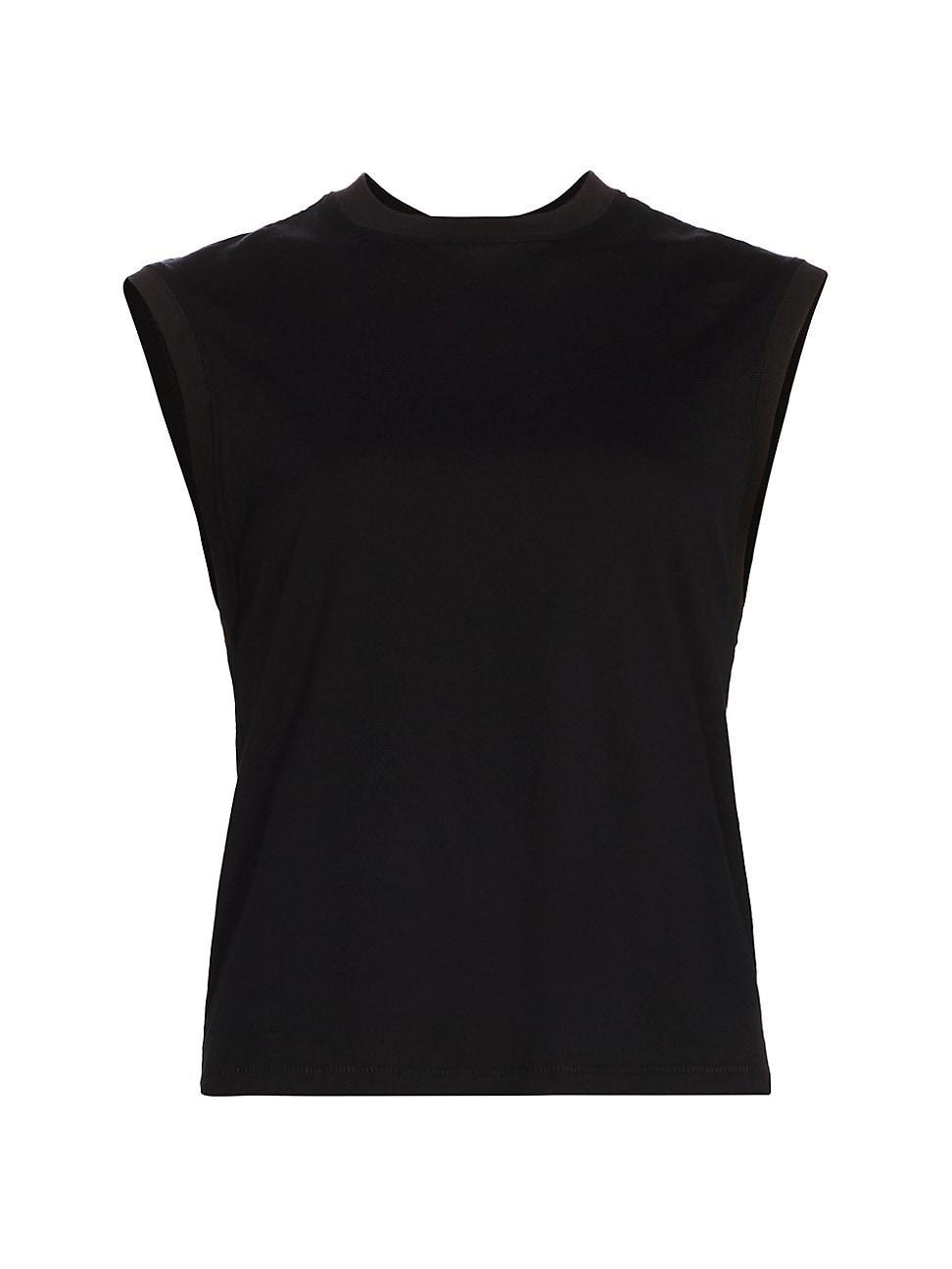 Womens Cotton Muscle Tank Product Image