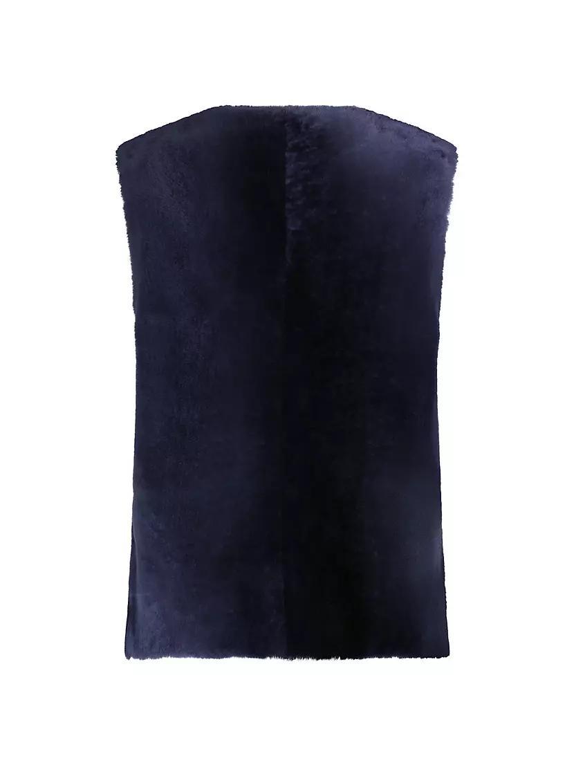 Shearling Lamb Vest Product Image