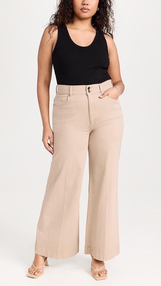 DL1961 Hepburn Extra Wide Leg: High Rise Vintage Jeans | Shopbop Product Image