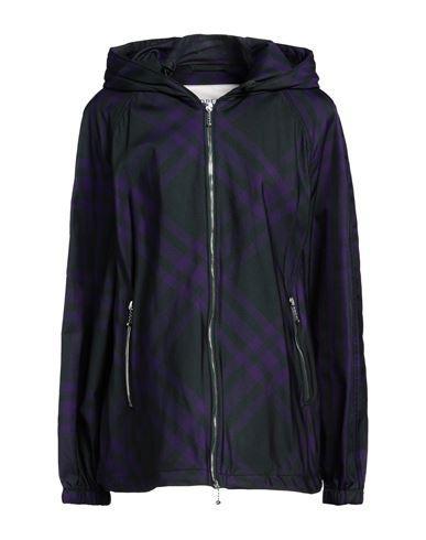 BURBERRY Woman Jacket Purple Size S Polyamide Product Image