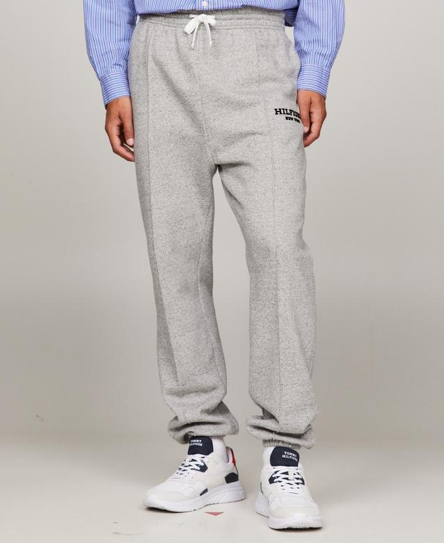 Tommy Hilfiger Mens Monotype Mouline Sweatpants - Dark Grey Heather Product Image