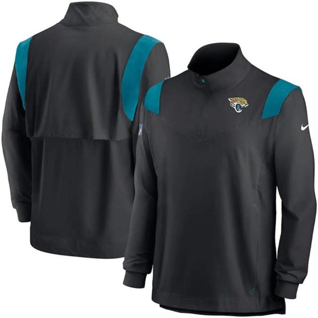 NIKE Men's Repel Coach (nfl Jacksonville Jaguars) 1/4-zip Jacket In Black Product Image