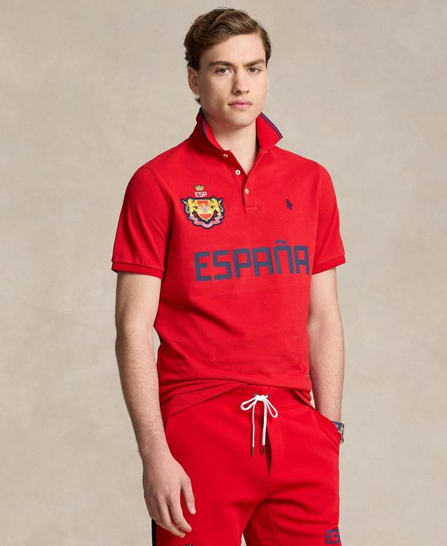 Men's Classic-Fit Spain Polo Shirt Product Image