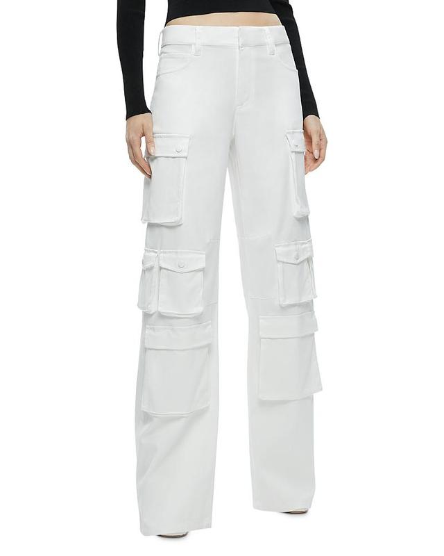 Olympia Mid-Rise Baggy Cargo Pants Product Image