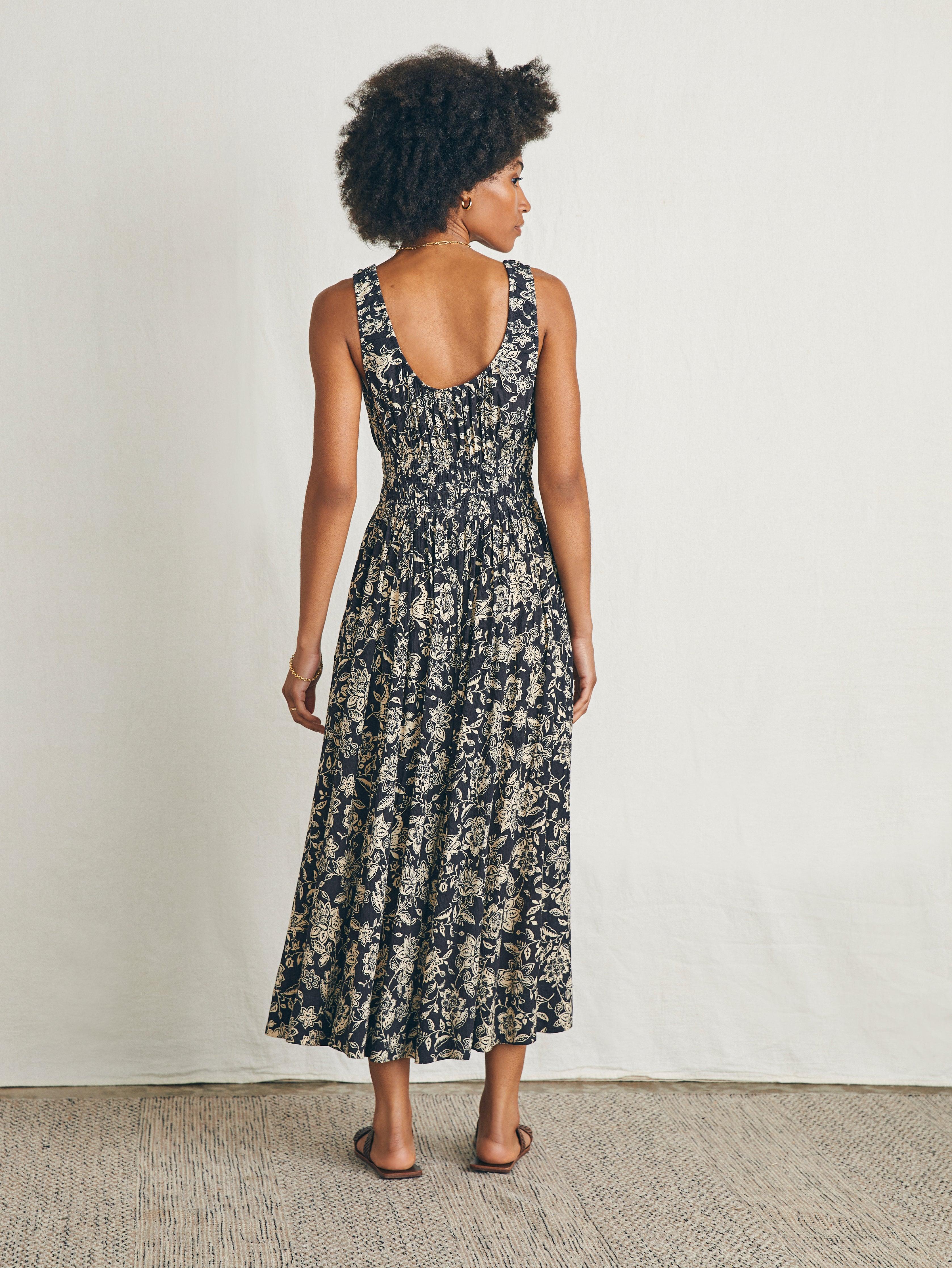 Sunseeker Midi Dress - Charcoal Chiyoda Floral Female Product Image