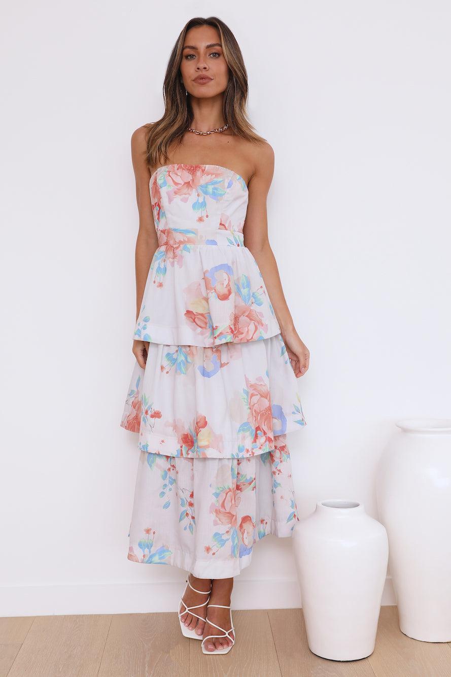 Style Lover Maxi Dress Peach Product Image