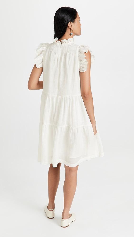 Sea Tier Waverly Flutter Sleeve Dress | Shopbop Product Image