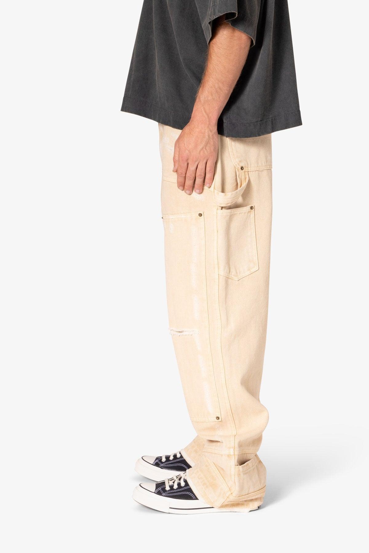 Ultra Baggy Workwear Denim - Tan Product Image