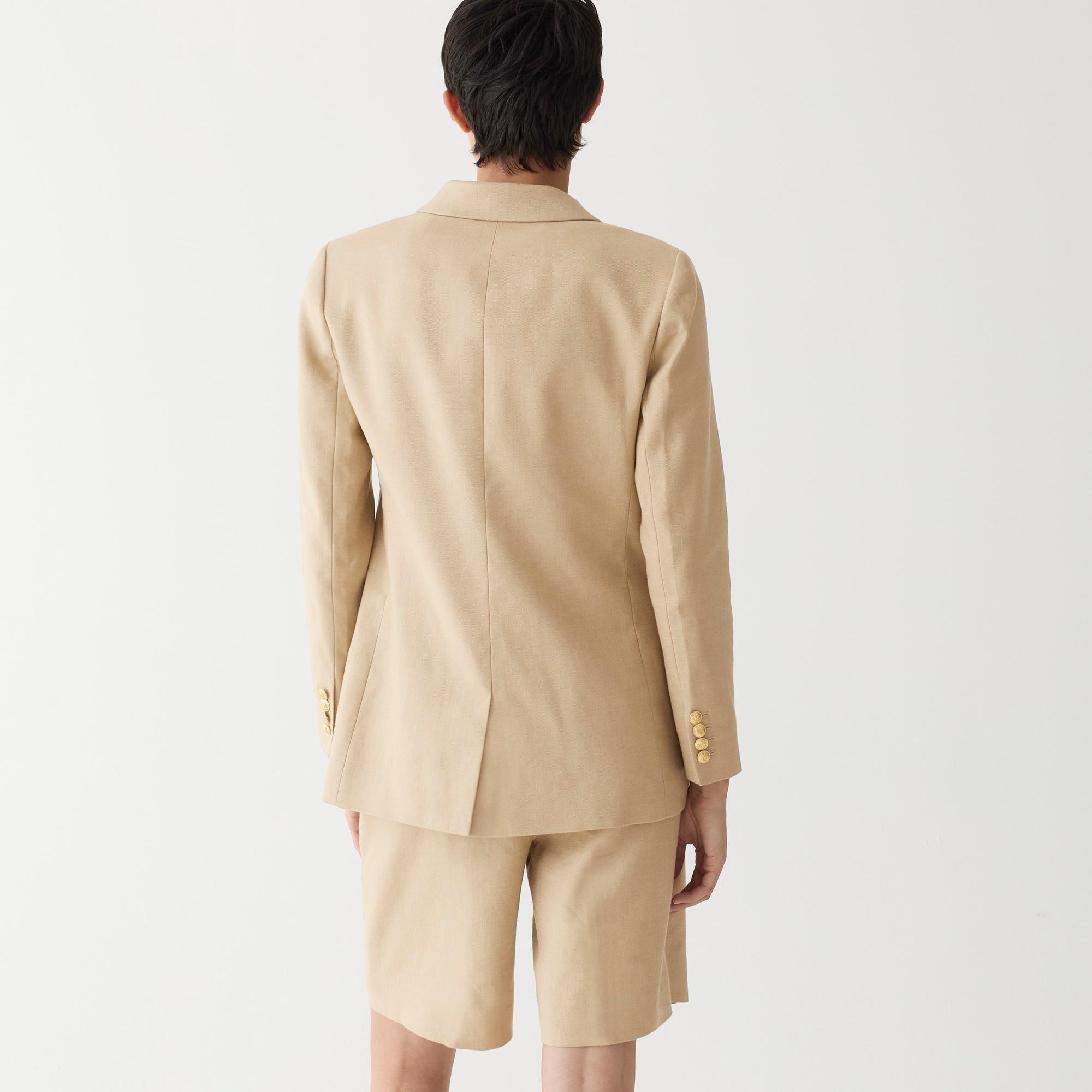 Greta blazer in stretch linen blend Product Image