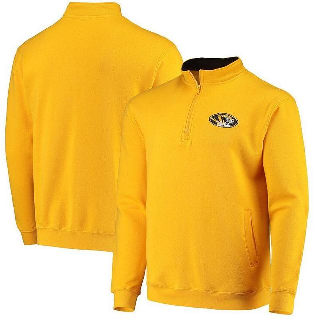 Mens Colosseum Gold Missouri Tigers Tortugas Logo Quarter-Zip Jacket Product Image