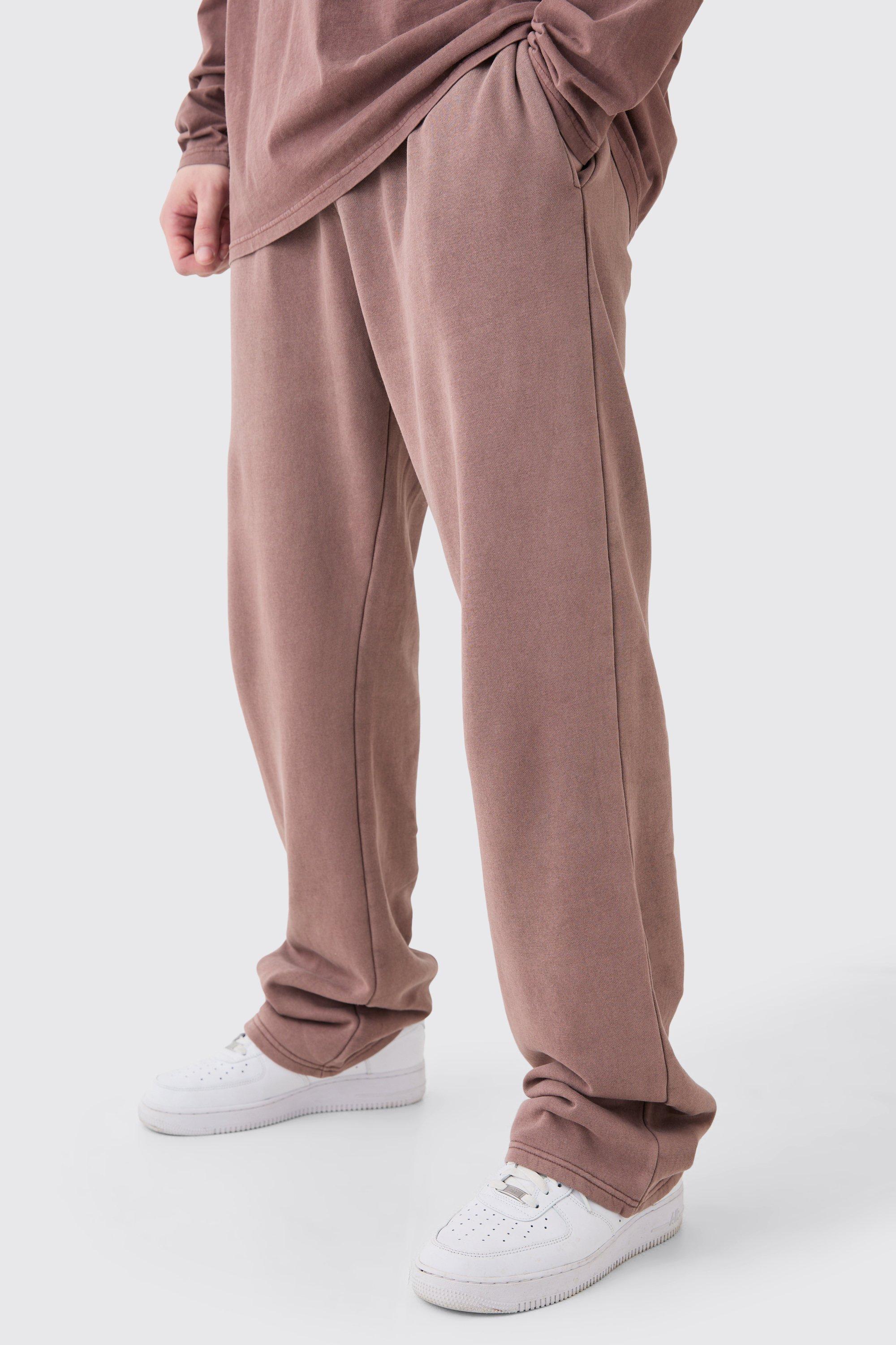 Tall Relaxed Fit Laundered Wash Jogger | boohooMAN USA Product Image