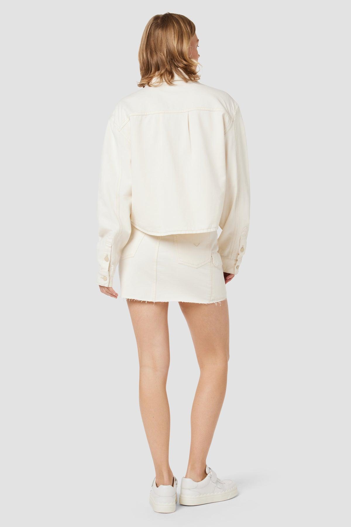 Cropped Oversized Shirt Female Product Image