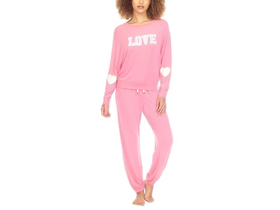 Honeydew Intimates Star Seeker Lounge Set (Love Hearts) Women's Pajama Sets Product Image