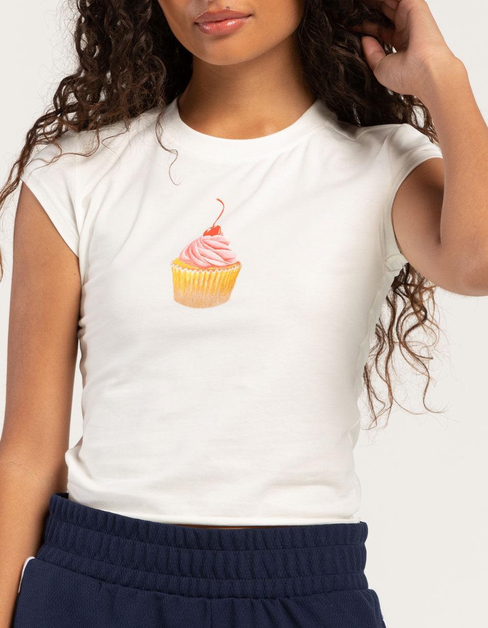 RSQ Womens Cupcake Baby Tee Product Image