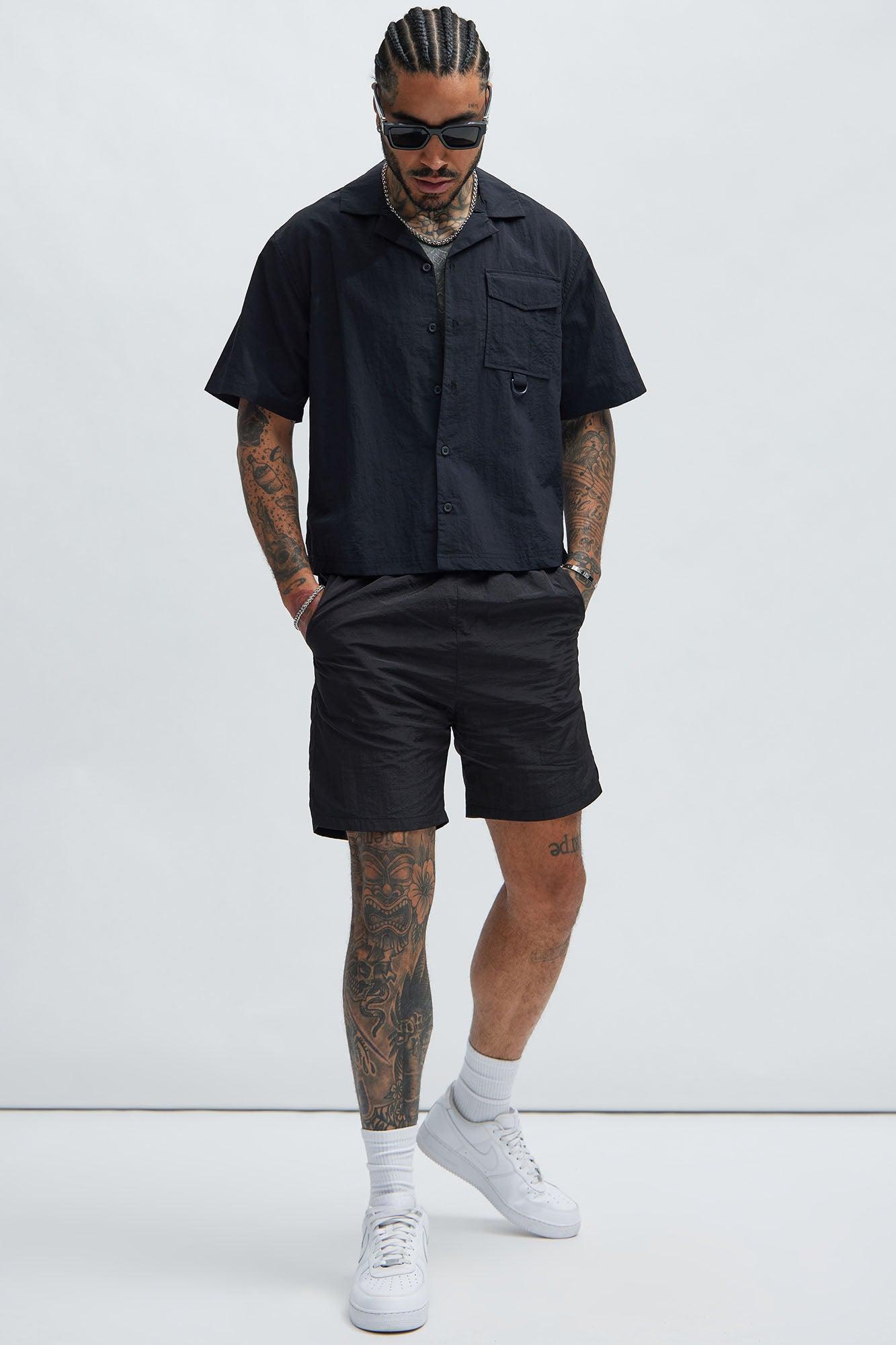 Bro Down Shorts - Black Product Image