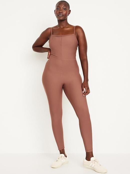 PowerSoft Ribbed 7/8 Cami Bodysuit Product Image