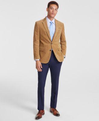 Men's Classic-Fit Beige Sport Coat  Product Image