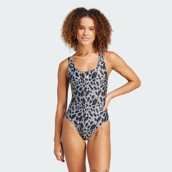 Essentials Animal Print U-Back Swimsuit Product Image