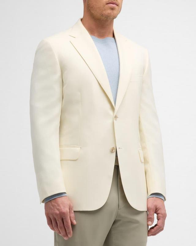 Mens Wool Hopsack Blazer Product Image