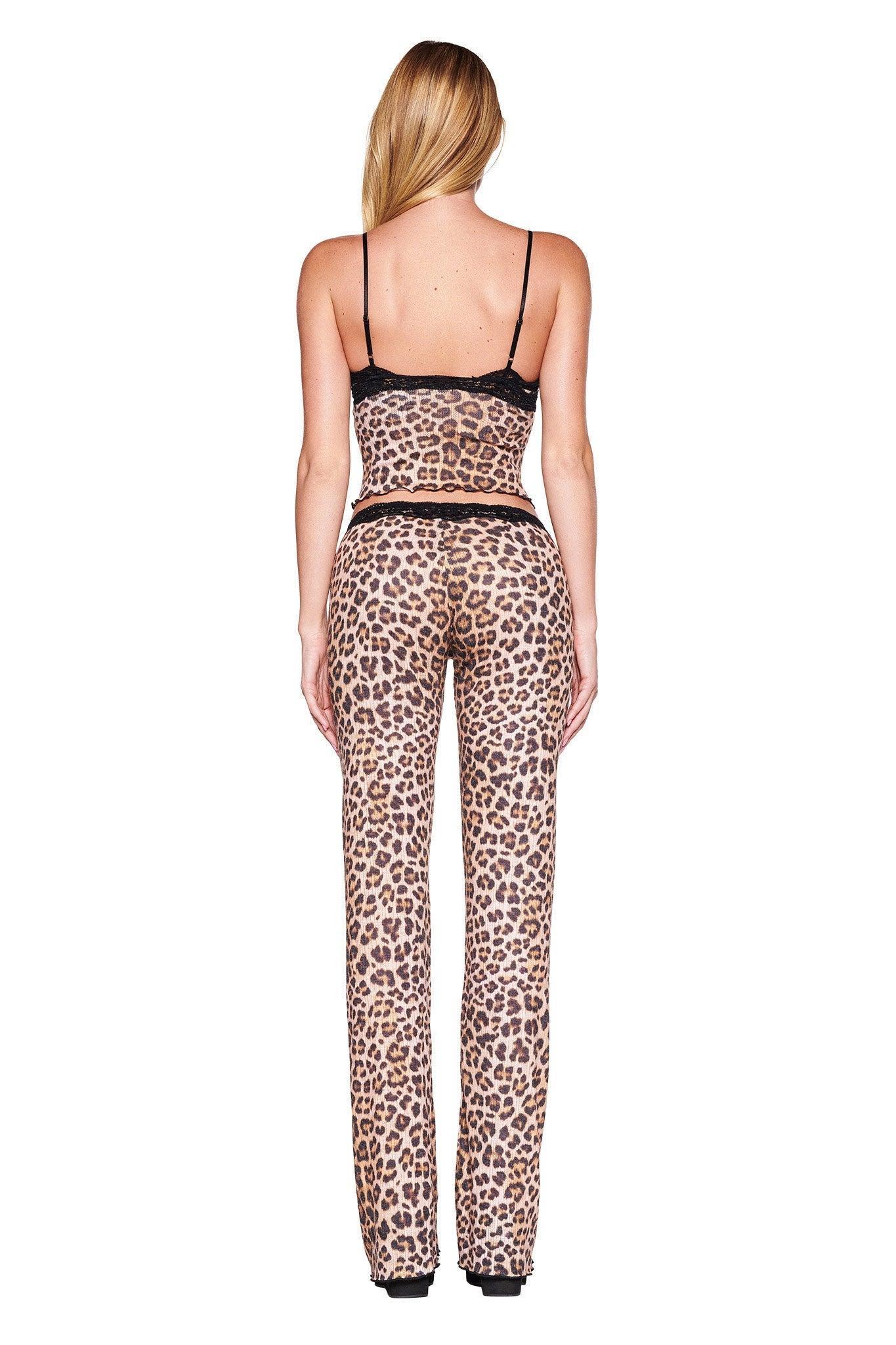 CASSIA PANT - NEUTRAL : LEOPARD Product Image