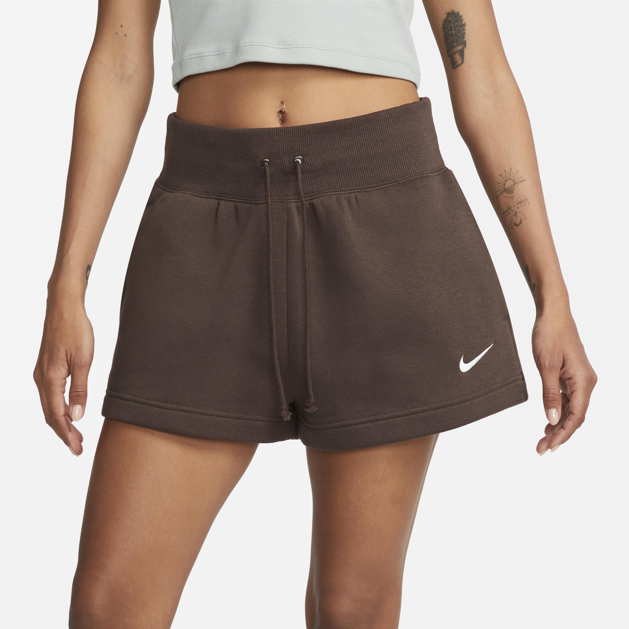 Nike Womens Sportswear Phoenix Fleece High-Waisted Loose Shorts Product Image