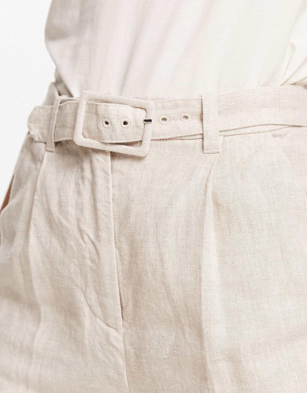 & Other Stories belted linen pants Product Image