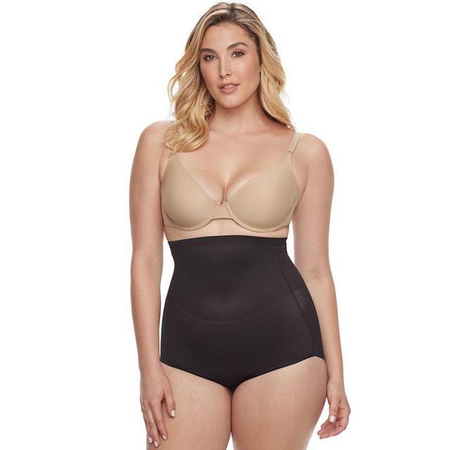 Naomi & Nicole Firm Control Shapewear Womens Plus Size Unbelievable Comfort Hi Waist Brief 7775 Product Image