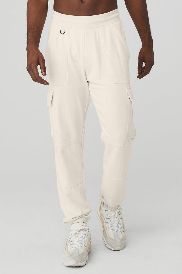 Highline Cargo Sweatpant - Bone Male Product Image