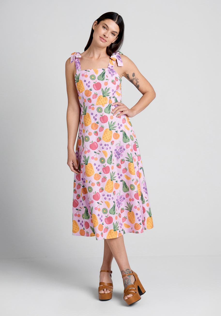 A Fresh Squeeze Midi Dress Product Image