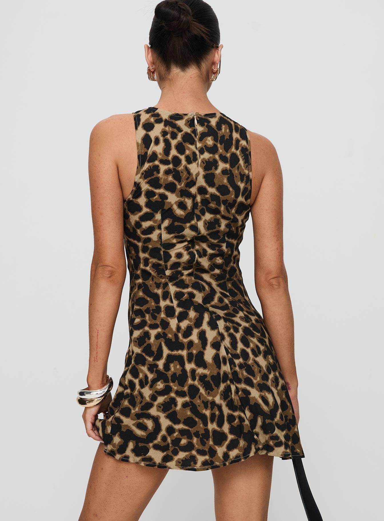 Vivre Mini Dress Leopard Product Image