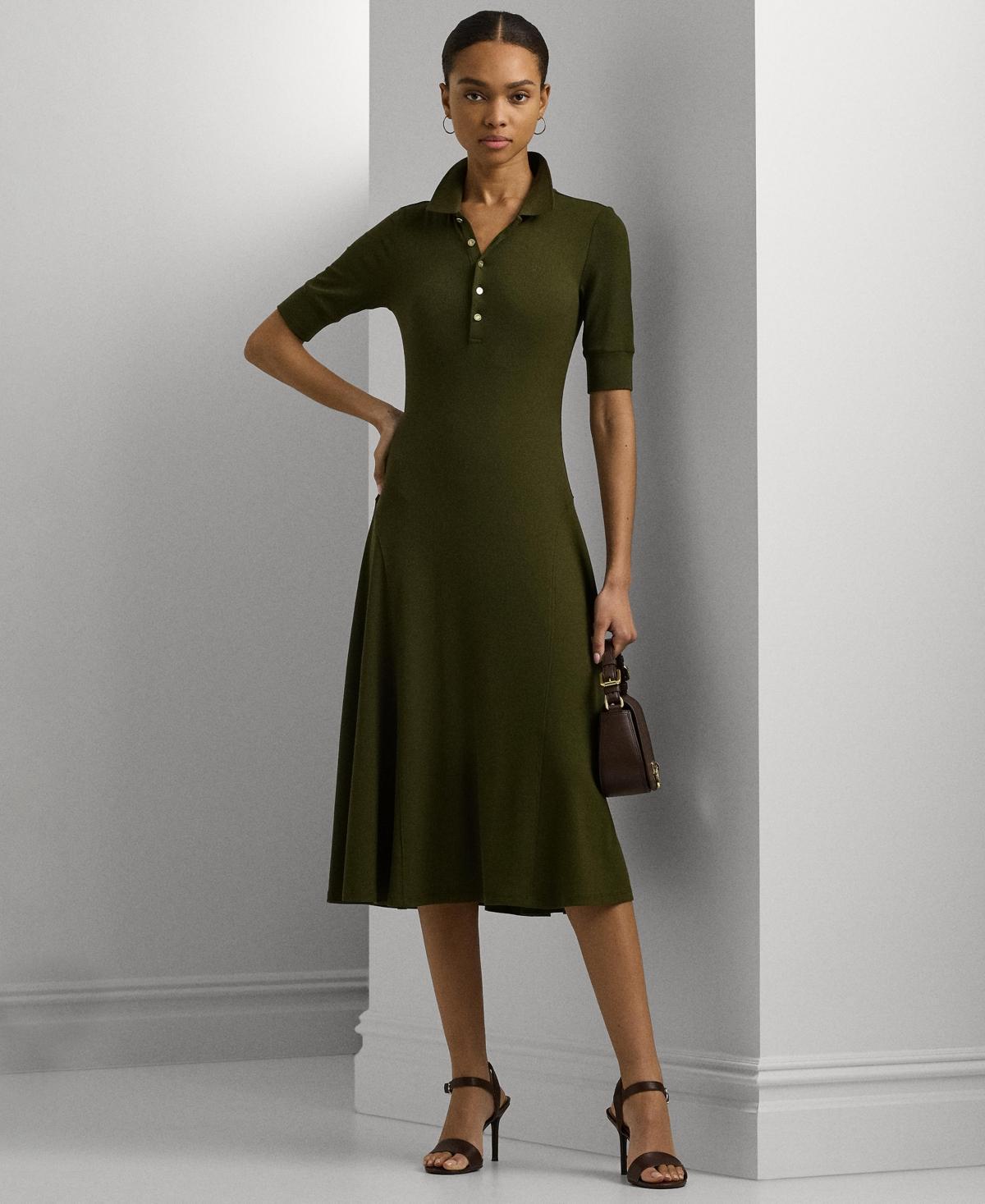 Lauren Ralph Lauren Womens A-Line Polo Dress Product Image