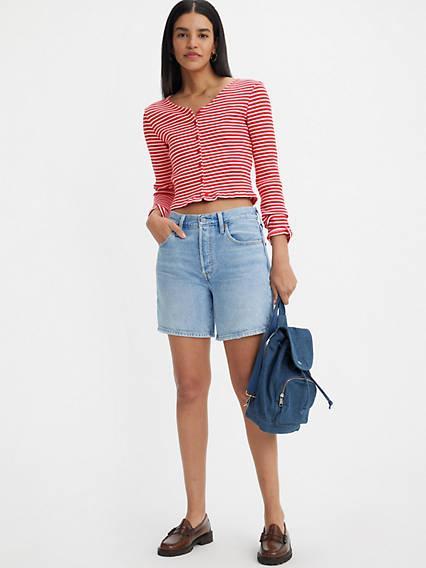 Levi's Mid Thigh Women's Shorts Product Image