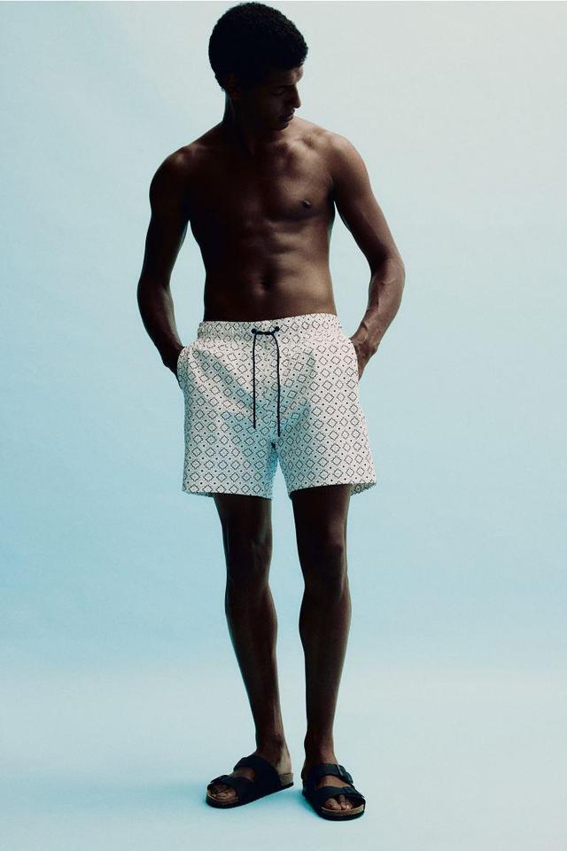 Seersucker Swim Shorts Product Image