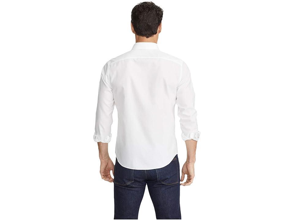 UNTUCKit Wrinkle-Free Las Cases Shirt (White) Men's Long Sleeve Button Up Product Image