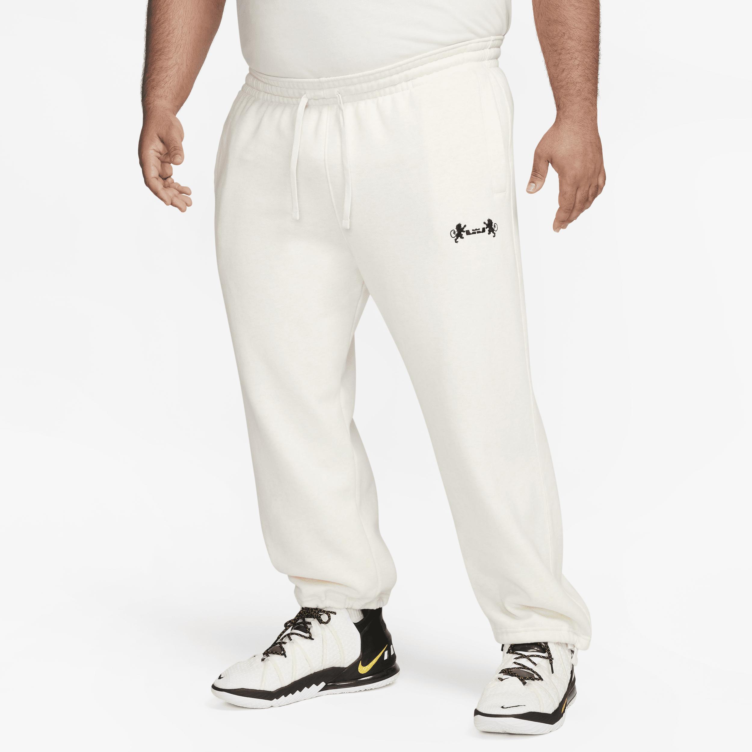 Nike Men's LeBron Open Hem Fleece Pants Product Image