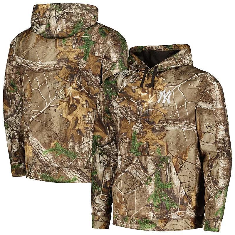 Mens Dunbrooke Camo New York Yankees Champion Realtree Pullover Hoodie Product Image