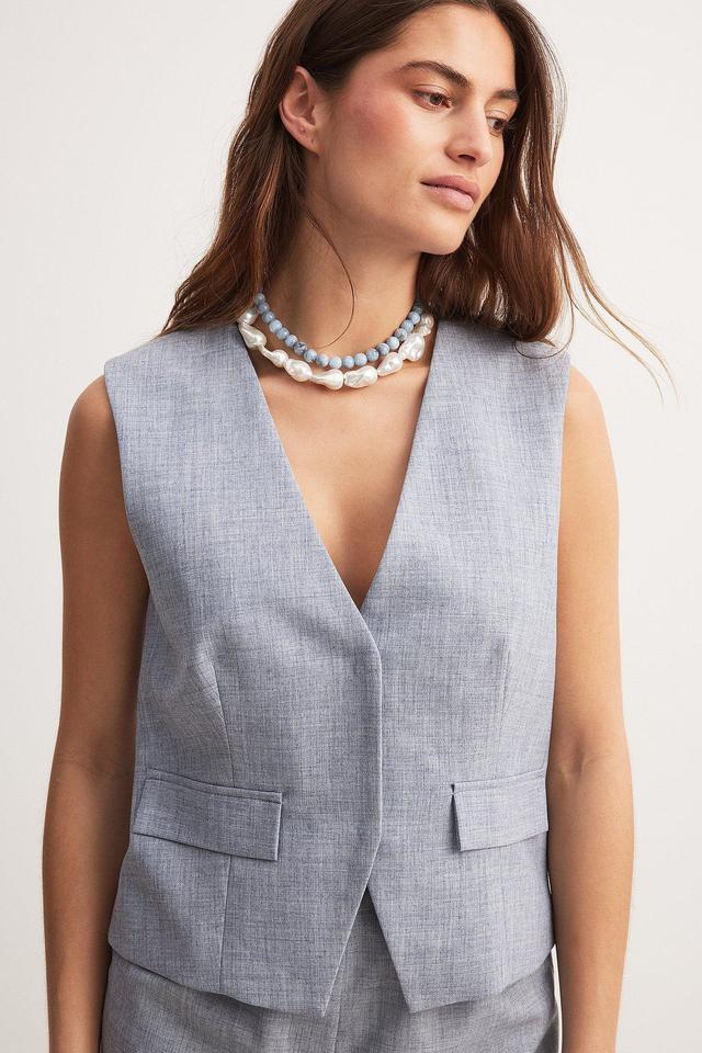 Hidden Buttoned Vest Product Image