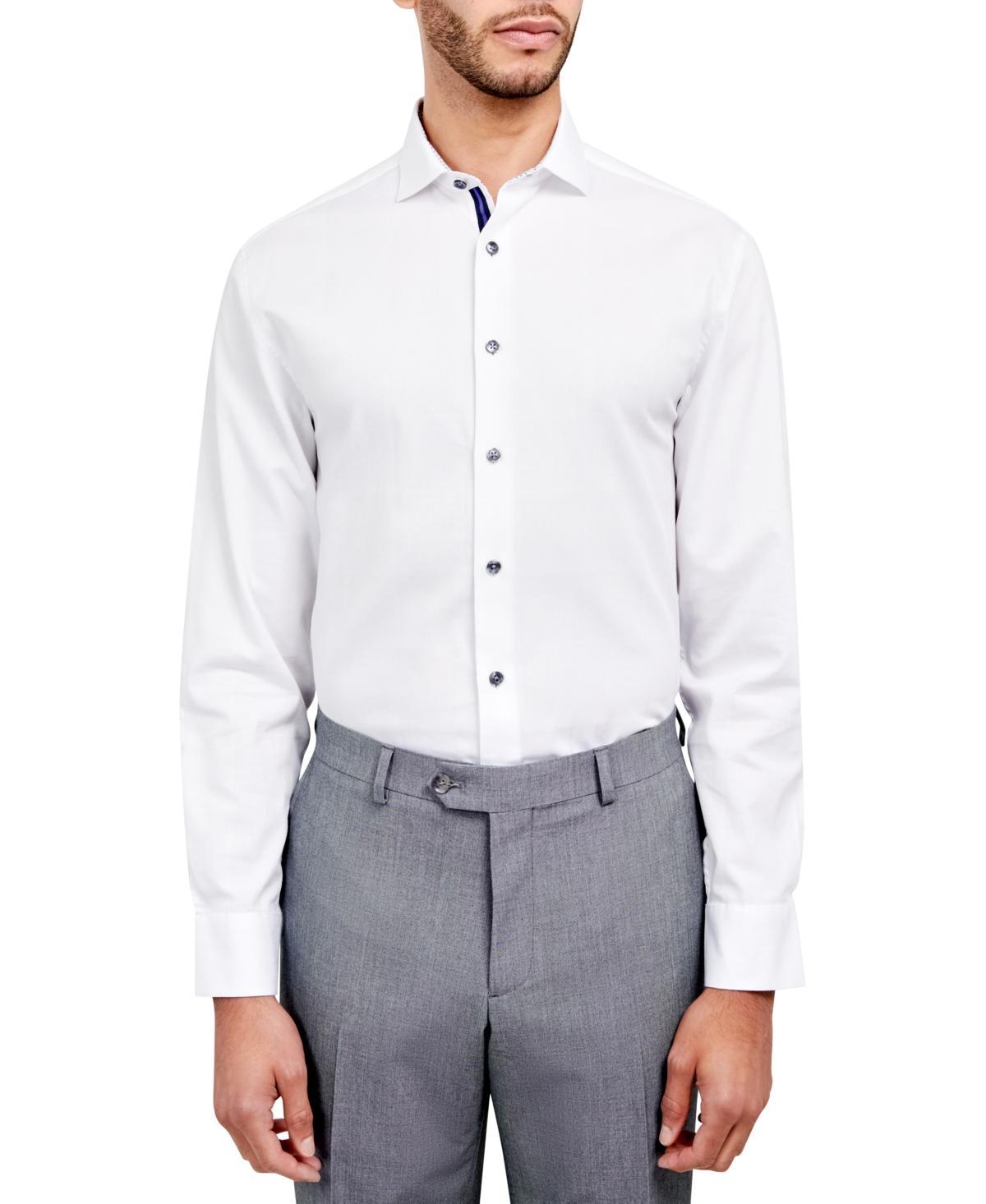 Michelsons of London Mens Regular-Fit Check Dress Shirt Product Image