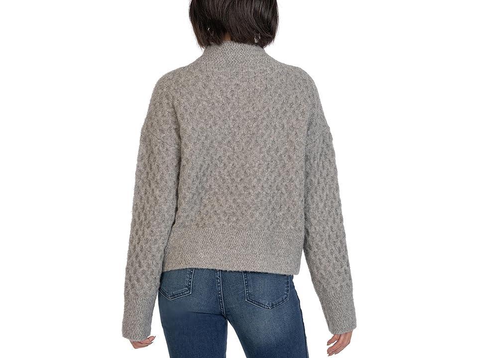 KUT from the Kloth Adah Pull-On Long Sleeve High Neck Sweater Women's Clothing Product Image