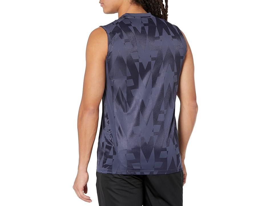 adidas Tiro Sleeveless Jersey (Shadow /Blue Dawn) Men's Clothing Product Image