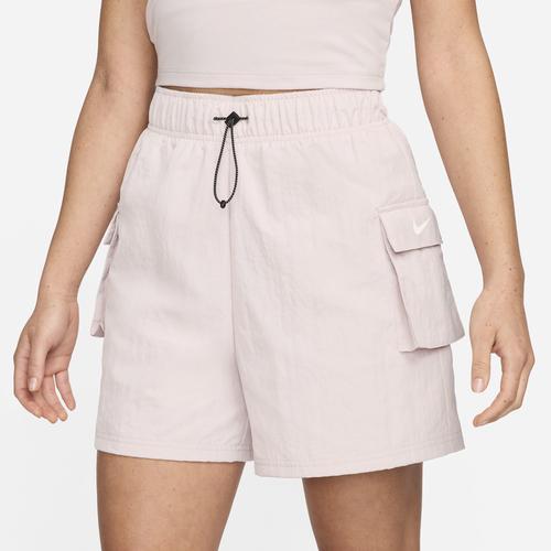 Womens Nike Sportswear Essential Woven High-Rise Shorts Product Image