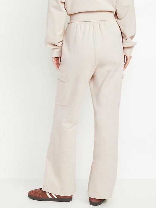 Extra High-Waisted SoComfy Cargo Wide-Leg Sweatpants Product Image