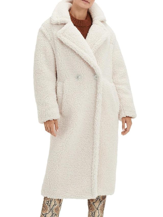 UGG(r) Gertrude Double Breasted Teddy Coat Product Image