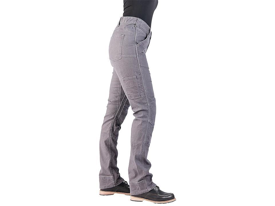 Dovetail Workwear Britt Utility (Dark Grey Canvas) Women's Casual Pants Product Image