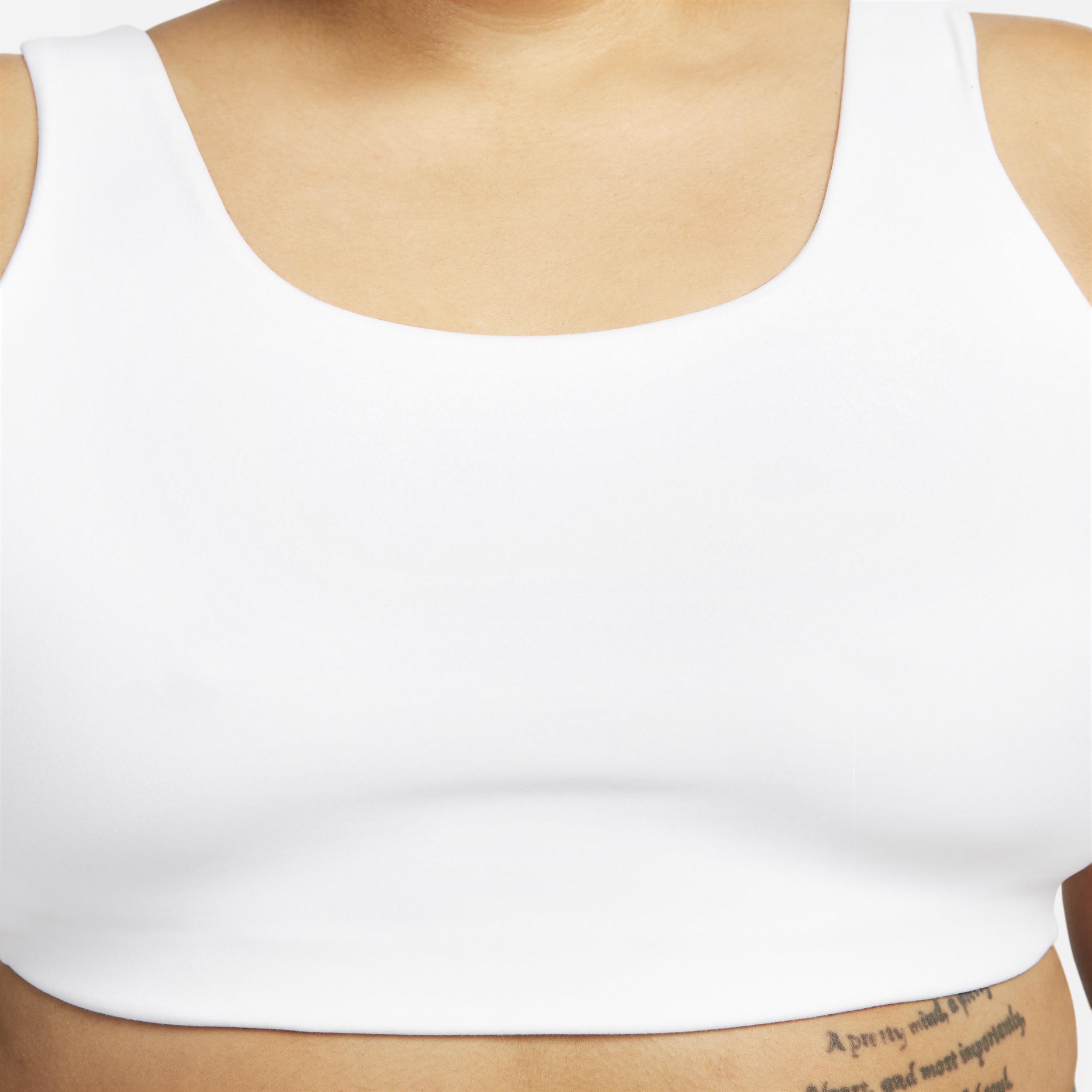 Nike Womens Alate All U Light-Support Lightly Lined U-Neck Sports Bra (Plus Size) Product Image