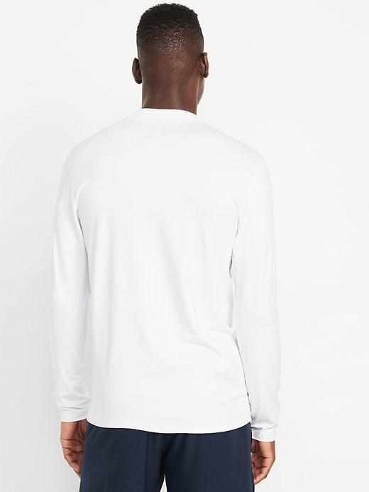 Cozy Baselayer Mock-Neck T-Shirt Product Image