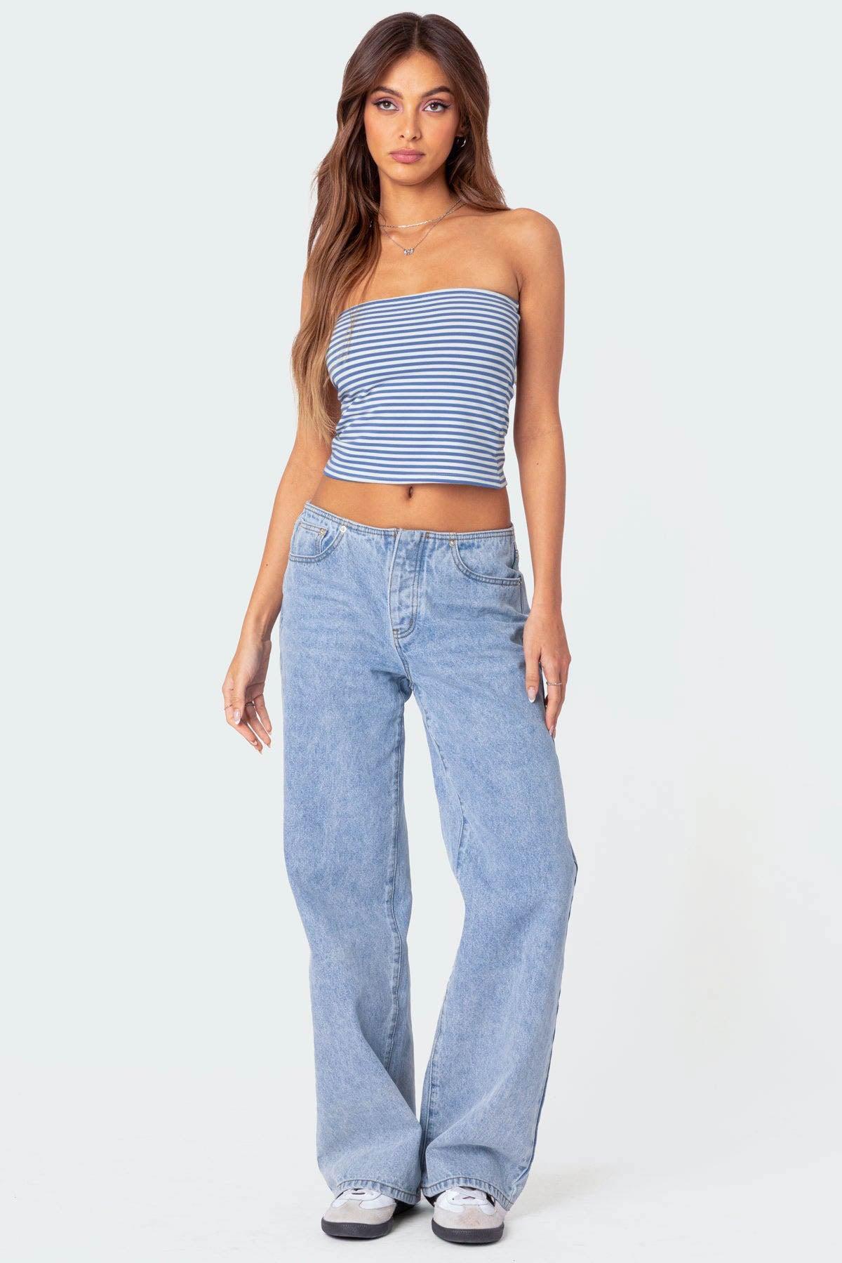 Lilah Striped Tube Top Product Image